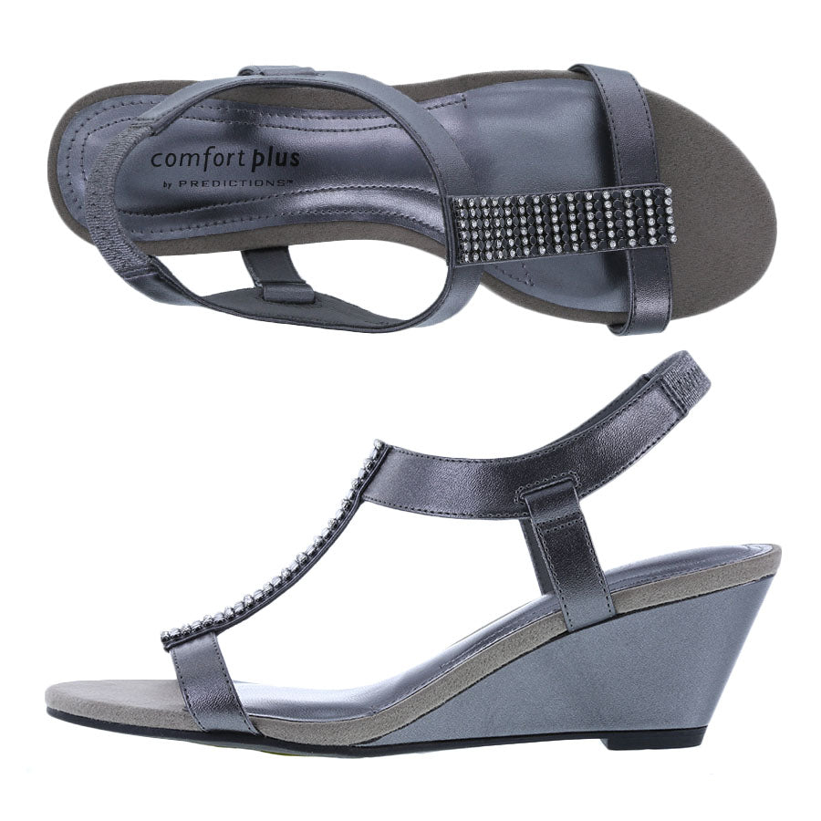 Women's Swanky Embellished Wedge