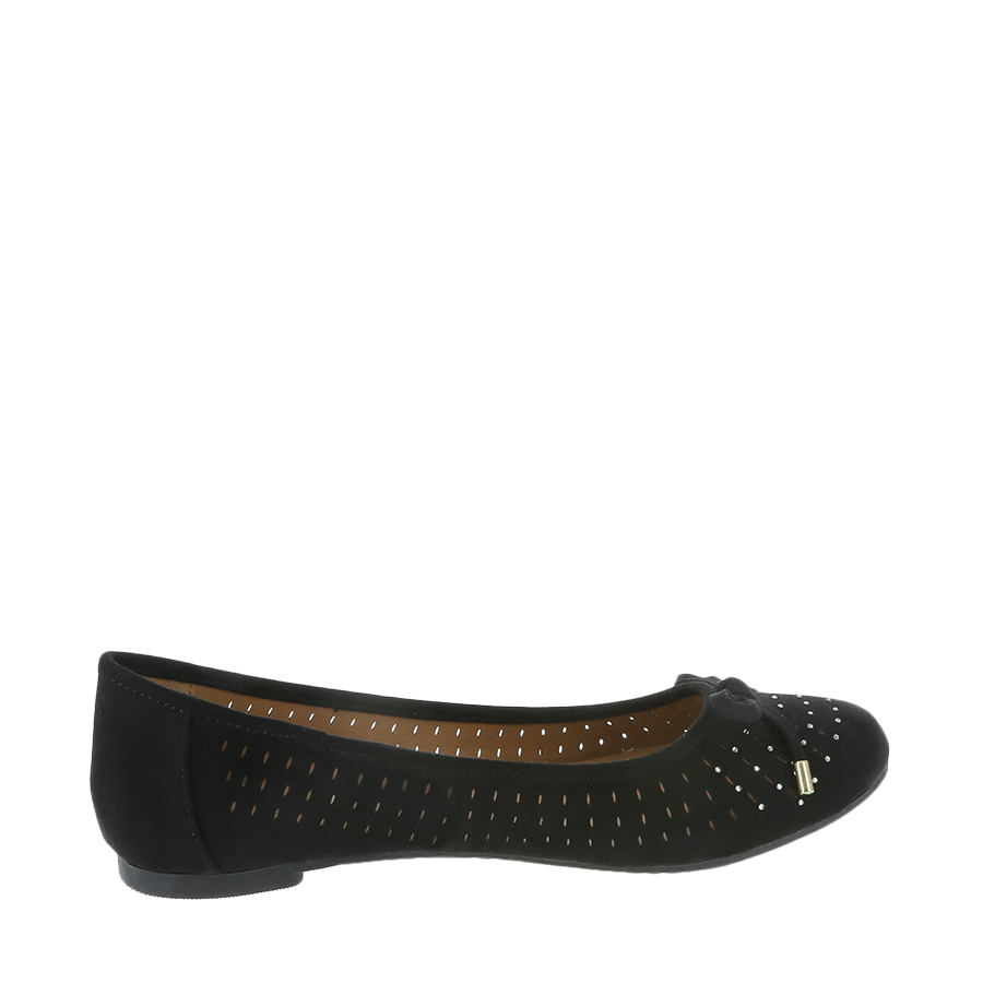 Women's Alina Perforated Studded Flat