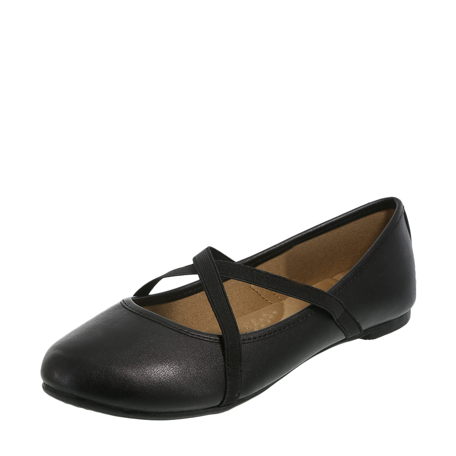 Women's Ava Gore Cross Strap Flat