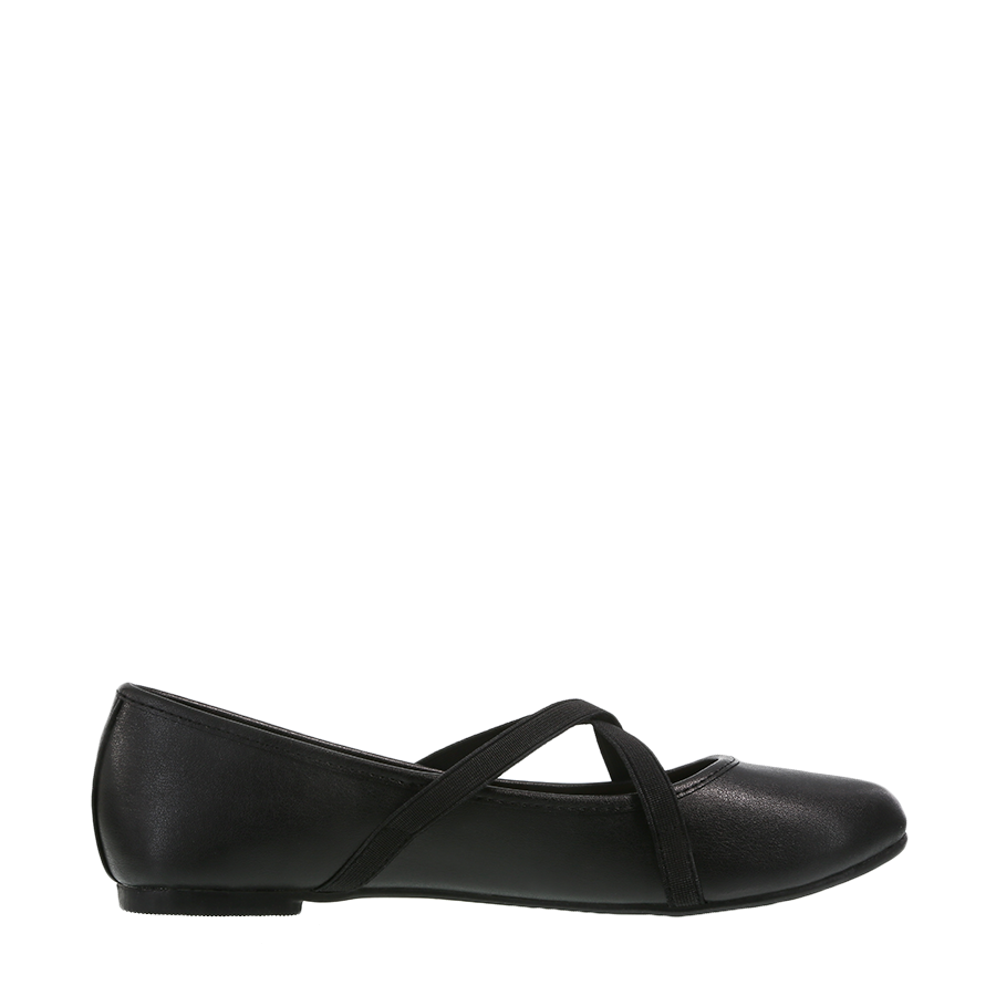 Women's Ava Gore Cross Strap Flat