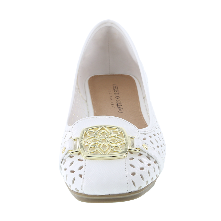 Women's Delilah Square Toe Flat