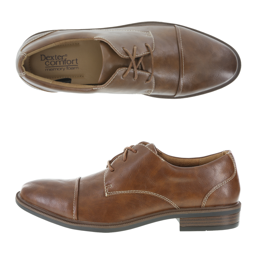 Men's Alec Plain-Toe Oxfords