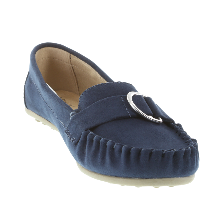 Women's Buckle Driving Moccasins