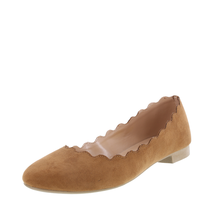 Women's Eloise Scalop Flat