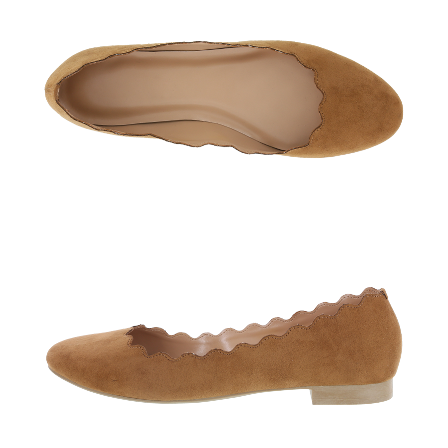 Women's Eloise Scalop Flat