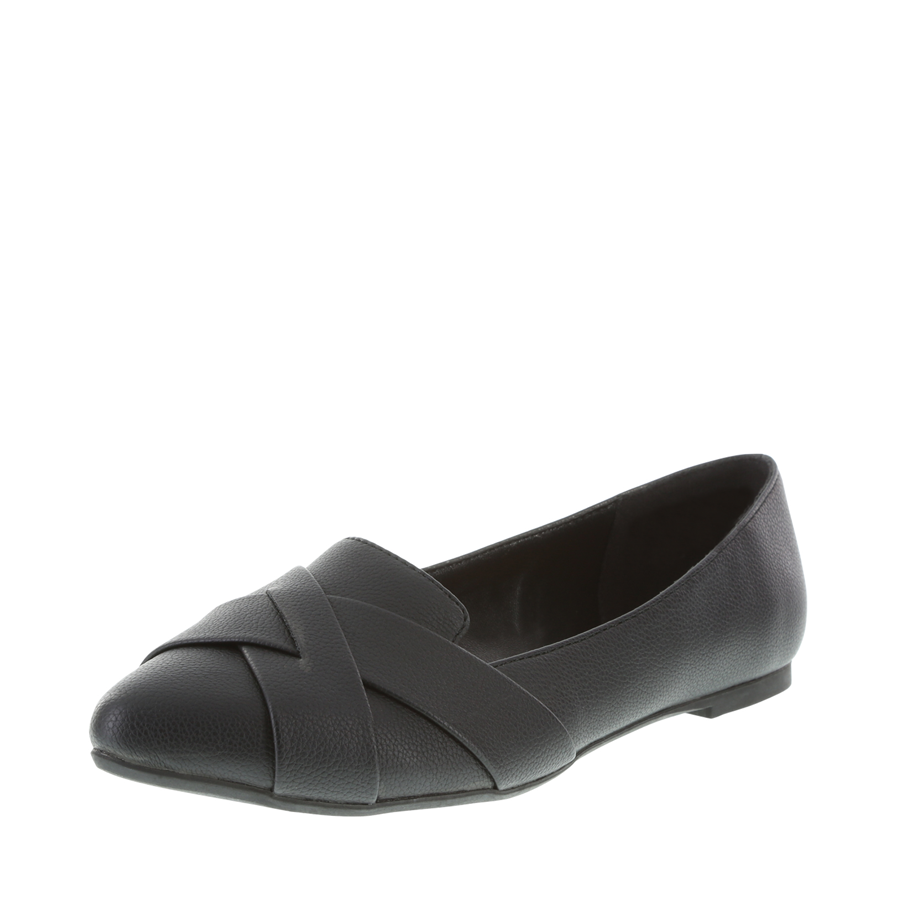 Women's Woven Point Toe Flat