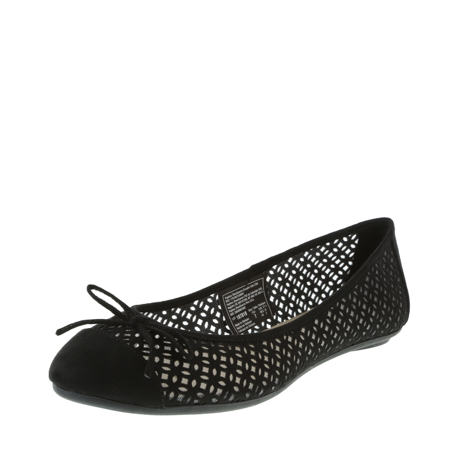 Women's Fran Perforated Bow Flat
