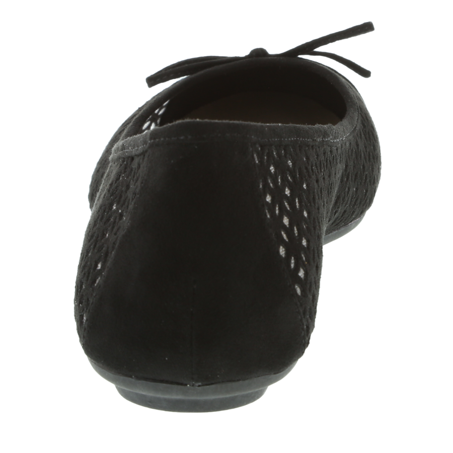 Women's Fran Perforated Bow Flat