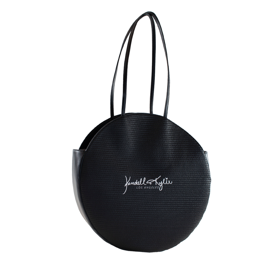 Women's K+K Straw Beach Bag